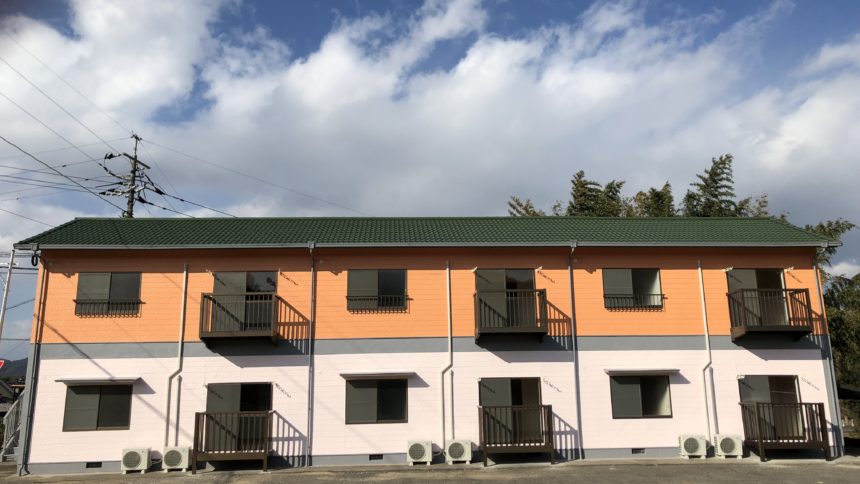 コーポ 塗替え アパート 塗装
