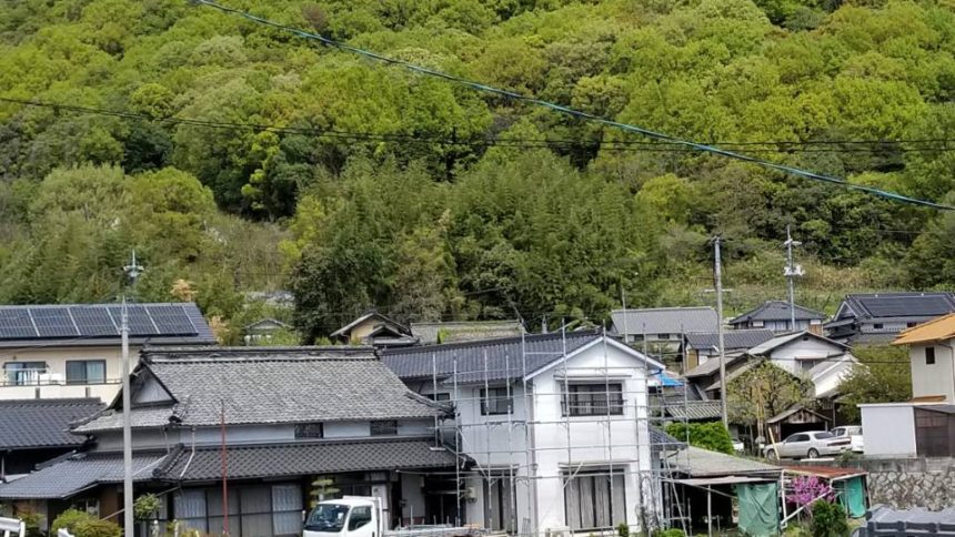 足場組立 外壁塗装工事