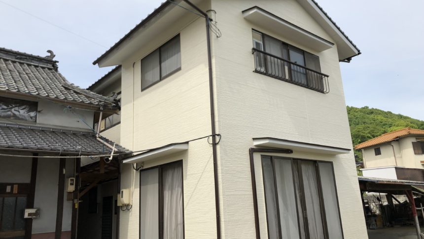 施工後 外壁塗装 浅口市