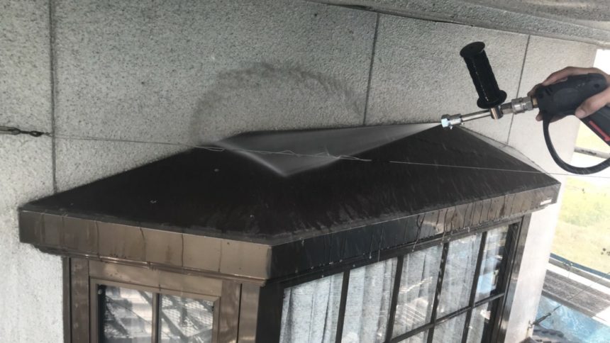 外壁塗装 高圧水洗浄